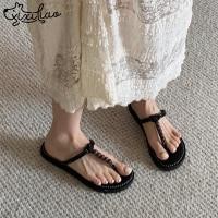 ราคา รองเท้าแตะชายหาด Beach Flip Flops สไตล์แฟชั่นสำหรับผู้หญิง (40358107690)