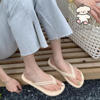 ราคา Xixtiao ใหม่สีทึบ Flip Flops วันหยุดชายหาด Flip Flops สุภาพสตรีรองเท้าแตะรองเท้าแตะ (26275675183)