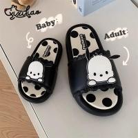 ราคา Xixtiao Sanrio รองเท้าแตะรองเท้าแตะฤดูร้อน EVA แม่ลูกสุภาพสตรี Anti Slip บ้านห้องน้ํา (27231929128)