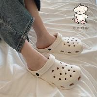 ราคา ฉี่ รองเท้าหลุมฤดูร้อนน่ารักในร่มกลางแจ้งสวมใส่รองเท้าแตะชายหาดรองเท้าแตะ (26871881187)