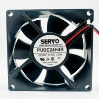 ราคา SERVO PU24H4R 24V 0 15A 3 8W 8025 8CM พัดลมระบายความร้อนลิฟต์ (40220921863)