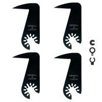 ราคา 4 5ชิ้นด้านเดียวตะขอฟันใบเลื่อยสากลสมบัติใบเลื่อยมัลติฟังก์ชั่แกว่งใบเลื่อยเปิดติดตั้งอย่างรวดเร็ว หอก (55552125830)