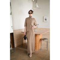 ราคา Set เสื้อไหมพรมแขนสั้นผ้าวิ้ง กระโปรงยาว (54851353667)