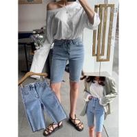 ราคา ? ? ? ? ? ? ? ? ? ? ? ? ? ? ? ? ? กางเกงยีนส์ขา3 ส่วน skinny ผ้าฟอกยืด ทรงสวย งานนำเข้า (44357489373)