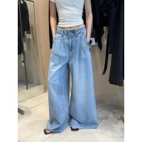 ราคา ? ? ? ? ? ? ? ? ? ? ? กางเกงยีนส์ฟอกขาบานจีบหน้าปลายขาแต่งขาดลุ่ย ทรงสวย คัตติ้งดีย์ (44252825273)