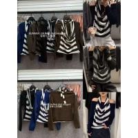 ราคา ? ? ? ? ? ? ? ? ? ? ? ? ? ? ? ? ? เสื้อแขนยาวงาน mix and match ระหว่างเสื้อปาดไหล่ กับ เสื้อคอถ่วงลายทางแบบผูก งานสวย เกร๋ (42924997327)