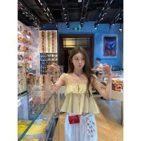 ราคา Upsize Every Blouse เสื้อสายเดี่ยวแต่งลูกไม้ ผ้าฝ้ายเนื้อบางสวย กระดุมด้านหน้า ฮอตฮิตสุดๆ (42811393324)