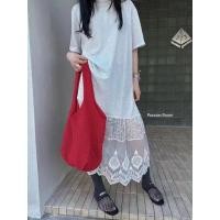 ราคา The position lace Dress เดรสผ้ายืดแต่งชายลูกไม้ลายสวย (42705518584)