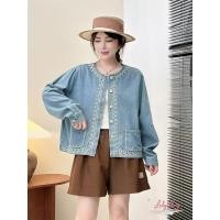 ราคา เสื้อญี่ปุ่นงานนำเข้า ดีเทลงานผ้ายีนส์ปักสวยสไตล์ญี่ปุ่น ทรงฟรีไซส์ใส่ได้ตลอด สินค้านำเข้า (42613648705)