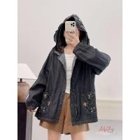 ราคา เสื้อฮูทญี่ปุ่นงานแท้นำเข้า ดีเทลงานปักดอกไม้สวยสไตล์ญี่ปุ่น งานทรงฟรีไซส์ใส่ได้ตลอด สินค้านำเข้า (41708105311)