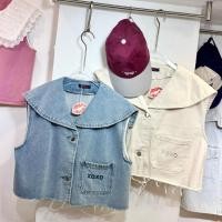 ราคา เสื้อปกทหารเรือ ฟอกสีโทนใหม่ กระเป๋าปักเรียบง่าย minimal (40658335637)