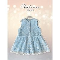 ราคา เสื้อลูกไม้คอตตอนซิลค์อย่างดี ผ้าปักลายดอกทั้งตัว ชายโค้งหยักสวยงามตามเชิงลูกไม้ สีสวยละมุน (29957598759)