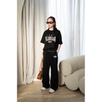 ราคา Set เสื้อยืดสกรีน FLORIDA กางเกงขายาว (29939233495)