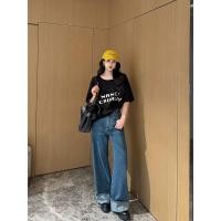 ราคา new arrivals ? ? Classic baggy jeans กางเกงยีนส์ทรงกระบอก ดีเทลพับข้าฟิวกู๊ด ทรงคลาสสิคสุดเท่ห์ (29824942518)