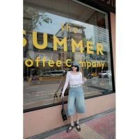 ราคา ꫛꫀꪝ Wide Jeans กางเกงยีนส์ขากระบอก 5 ส่วนรุ่นใหม่ มาพร้อมเข็มขัดเส้นใหญ่ รุ่นนี้ทรงสวยมากๆ ผ้ายีนส์ใส่สบาย (29578043217)