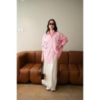ราคา เชิ้ตแขนยาวปักคิตตี้ติดโบว์กระเป๋าอก (29478035929)