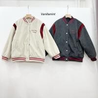 ราคา lot2 Jacket Baseball unisex แจ๊คเกตเบสบอล ทรงโอเว่อไซค์ ใส่ได้ทั้งชายและหญิง บุขนเทียมกันหนาว (29172666082)