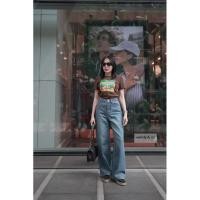 ราคา ꫛꫀꪝ Faded Jeans กางเกงยีนส์ฟอกทรงกระบอกตรงเอวสูงมาใหม่ ทรงสวยมากๆดูเพรียวสุดๆ ดีเทลฟอกสี (29068220552)