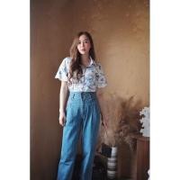 ราคา ยกให้เป็นthe best เสื้อลินินแขนบอลลูน ผ้าลิน100 ลายผ้าน่ารักมาก แนะนำค่ะ (29006287260)