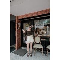 ราคา ꫛꫀꪝ Denim Short Pants กางเกงยีนส์ขาสั้นทรงน่ารักมากๆ มาพร้อมเข็มขัดเส้นใหญ่เก๋ๆและคุ้มมากค่ะ แต่งกระเป๋าเจาะด้านหน้า (28826304387)