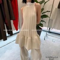 ราคา NEW Korea luna knitted bow back Dress เดรสกล้ามผ้านิตร่อง ผ้าknitทอร่องใหญ่อย่างดี คอปีนผูกโบว์คอด้านหลัง (28422670205)