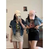 ราคา New Arrivals Denim เสื้อยีนส์มาใหม่ล่าสุด แขนสั้นทรงสวยน่ารักๆ ผ้าฟอกนิ่มใส่สบาย (28352479821)