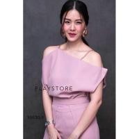 ราคา SET oF WaCHaCha ชุดเซ็ทเสื้อกางเกง ทรงสวยเป๊ะปัง ด้วยดีเทลช่วงบน เป็นสายเดี่ยวโซ่ทอง แต่งปาดไหล่สโลปเก๋ไม่ซ้ำใคร (28322628704)