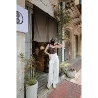 ราคา ꫛꫀꪝ Wide leg Pants กางเกงเกาหลีขากระบอกเอวสูง detail แต่งจีบด้านหน้าทรงสวยมากๆ ? ? ? ? ? ? ? ? ได้หลายลุคส์ (28131347806)