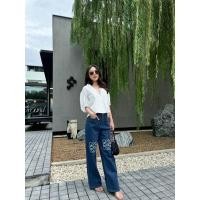 ราคา V neck shirt with cotton collarสวยน่ารักดีไซน์เรียบๆแต่ใส่ขึ้นมาสวยๆคอวีปกแขนพองกระดุมหน้าผ้าฝ้าย (27356532568)