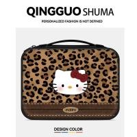 ราคา กระเป๋าแท็บเล็ตและแล็ปท็อปพิมพ์เสือดาว Kitty Cat สำหรับiPadและแล็ปท็อปขนาด10 11 12นิ้ว หนังPUคุณภาพดี สไตล์แฟชั่นสำหรับหญิง (50102358245)