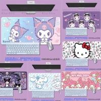 ราคา แผ่นรองเมาส์ซานริโอ คุโรมิ ทํานอง แผ่นรองโต๊ะสุนัขหูใหญ่ คิตตี้น่ารักเกมคอมพิวเตอร์แผ่นรองแป้นพิมพ์กันลื่น Sanrio Kuromi Melody Cinnamoroll Pochacco kitty (48751963536)