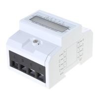 ราคา Fa มิเตอร์ไฟฟ้า 3 เฟส 4 สาย Energy Meter DIN Rail เครื่องวัดระดับกลางสําหรับระบบวัดพลังงาน 3x 220V 380V 5 10 (29663631661)