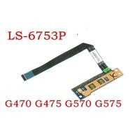 ราคา On Off Switch สําหรับ Lenovo G470 G475 G570 G575 PIWG1 NBX000SL00 LS 6753P ปุ่ม Power Board พร้อมสายเคเบิล (26071015694)