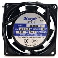 ราคา Maxair BT8025B2HL Axial Fan พัดลมระบายความร้อน AC 8025B2HL Ball Bearing 220V (55951512677)