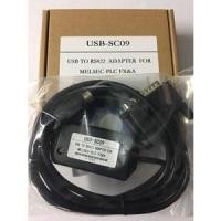 ราคา สายการเขียนโปรแกรม Mitsubishi USB SC09 พร้อมหัวใหญ่ FX และ A Series PLC สายการเขียนโปรแกรมสายเคเบิลข้อมูลสายดาวน์โหลด (18552020353)