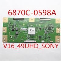 ราคา Tcon Board 6870C 0598A V16 49UHD TV Board LG Logic Board T con 6870C 0598A (29389737461)