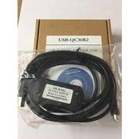 ราคา สายการเขียนโปรแกรม Mitsubishi PLC สายดาวน์โหลด Sanling Q Series USB QC30R2 หัวกลม 6 พิน (24312074467)
