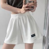 ราคา กางเกงขาสั้นวาฟเฟิลผู้หญิง ทรงหลวม มีเอวยางยืด สบายๆ สำหรับใส่ทุกวัน (40475336650)