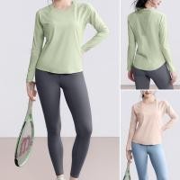 ราคา เสื้อยืดและกางเกงวิ่งสำหรับโยคะและกีฬา ระบายอากาศและแห้งเร็ว (43372273928)