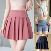 ราคา กระโปรงโยคะไซส์ใหญ่สำหรับผู้หญิง ออกแบบมาเพื่องานออกกำลังกายกลางแจ้ง เช่น การวิ่งและการเทนนิส มีฟีเจอร์แห้งเร็ว และระบายอากาศดี (41268353310)