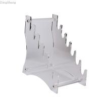 ราคา Knives Display Stand Acrylic Transparent 6 Slots Display Rack Holder Shelf (24368734446)