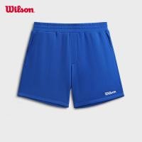 ราคา พร้อมสต็อก Wilson Wear Summer Mens RALLY SWEATSHORT Retro American Tennis Shorts 5 8 (42700138111)