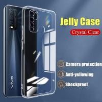 ราคา ส่งจากไทย เคสปอกออ่นใส สำหรับ VIVO Y76 Y71 Y72 Y30 Y22 S Y16 Y35 Y02 Y02S Y02A T02T เคสกันกระแทกแบบใสนิ่ม (57901933274)