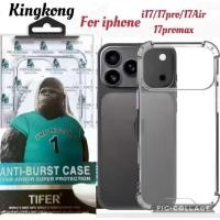 ราคา เคสคิงคองใสแข็ง สำหรับ IPhone 17 17pro 17proMax 17Air เคสกันกระแทก แบบใสแข็ง (28092081010)