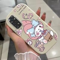 ราคา เคสสำหรับ Xiaomi Redmi Note 11 Pro Note 11s Note 11 Pro 5G เคสโทรศัพท์กระต่ายดื่มชานมกันกระแทก (26788721432)