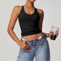 ราคา เสื้อกั๊กกีฬาแบบแขวนคอรัดรูประบายอากาศแฟชั่นสําหรับผู้หญิง (44406471799)