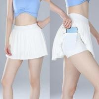 ราคา กระโปรงเทนนิสสำหรับผู้หญิง ระบายอากาศดี มาพร้อมกระเป๋า (40525134177)