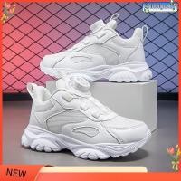 ราคา รองเท้าผ้าใบแพลตฟอร์มลําลอง ผ้าตาข่าย ระบายอากาศได้ดี สีดํา สไตล์เกาหลี แฟชั่นใหม่ สําหรับเด็กผู้ชาย และเด็กผู้หญิง 2024 (42369559790)