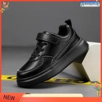 ราคา พร้อมส่ง รองเท้าเด็กผู้หญิง หนังกันน้ำ รองเท้านักเรียนสีดำล้วนสำหรับเด็กผู้ชายอายุ 3 ถึง 15 ปี น้ำหนักเบา สบาย (44423034986)