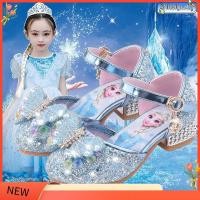 ราคา รองเท้าส้นสูง รองเท้าเจ้าหญิงเอลซ่า Baotou สําหรับเด็กผู้หญิง 2024 (26941609094)